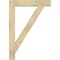 Ekena Millwork Traditional Block Rough Sawn Bracket, Douglas Fir, 4"W x 28"D x 40"H BKT04X28X40TRA05RDF - alternate 2